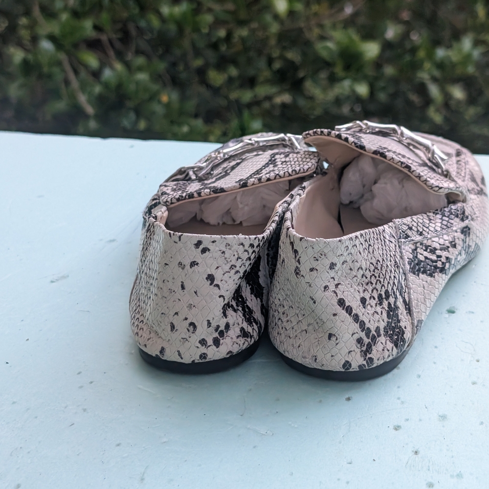 Snakeskin Pattern Espadrilles - image 4